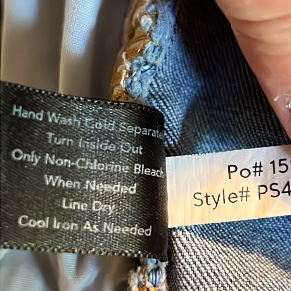 Boston Proper Mixed Pearl Ankle Cropped with Raw Hem 12 - Picture 8 of 12